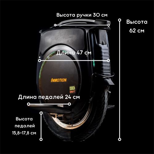 Моноколесо Inmotion V12 HS 1750 wh 100V