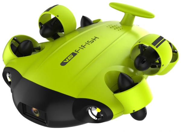 Подводный дрон Fifish V6 + Очки VR + HDMI Адаптер + Кейс от магазина Futumag